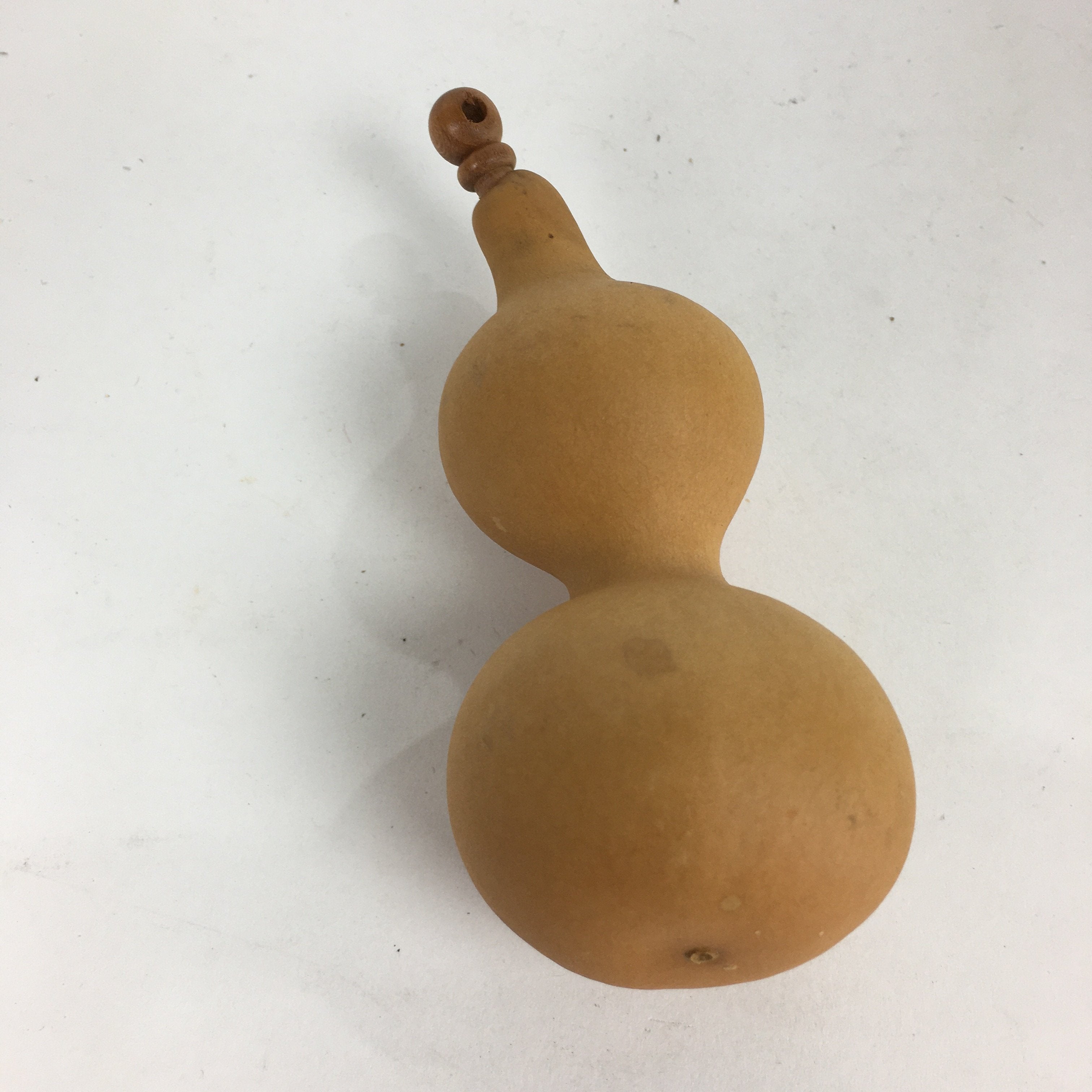 Japanese Hyotan Natural Gourd Sake Bottle Brown Lucky Charm Calabash G245