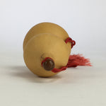 Japanese Hyotan Natural Gourd Sake Bottle Brown Lucky Charm Calabash G246