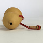 Japanese Hyotan Natural Gourd Sake Bottle Brown Lucky Charm Calabash G246