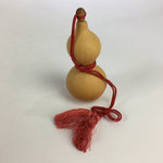 Japanese Hyotan Natural Gourd Sake Bottle Brown Lucky Charm Calabash G246
