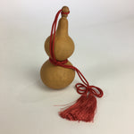 Japanese Hyotan Natural Gourd Sake Bottle Brown Lucky Charm Calabash G247
