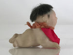 Japanese Ichimatsu-Ningyo Vtg Plaster Figurine Crawling Baby Doll KF594