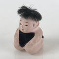 Japanese Ichimatsu-Ningyo Vtg Plaster Figurine Sitting Baby Doll KF595