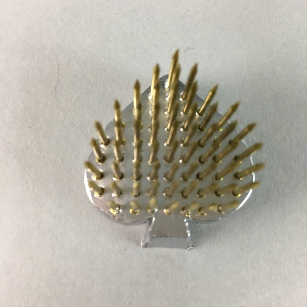 Japanese Ikebana Kenzan Flower Arrangement Tool Vtg Needle Holder Pin KZ19