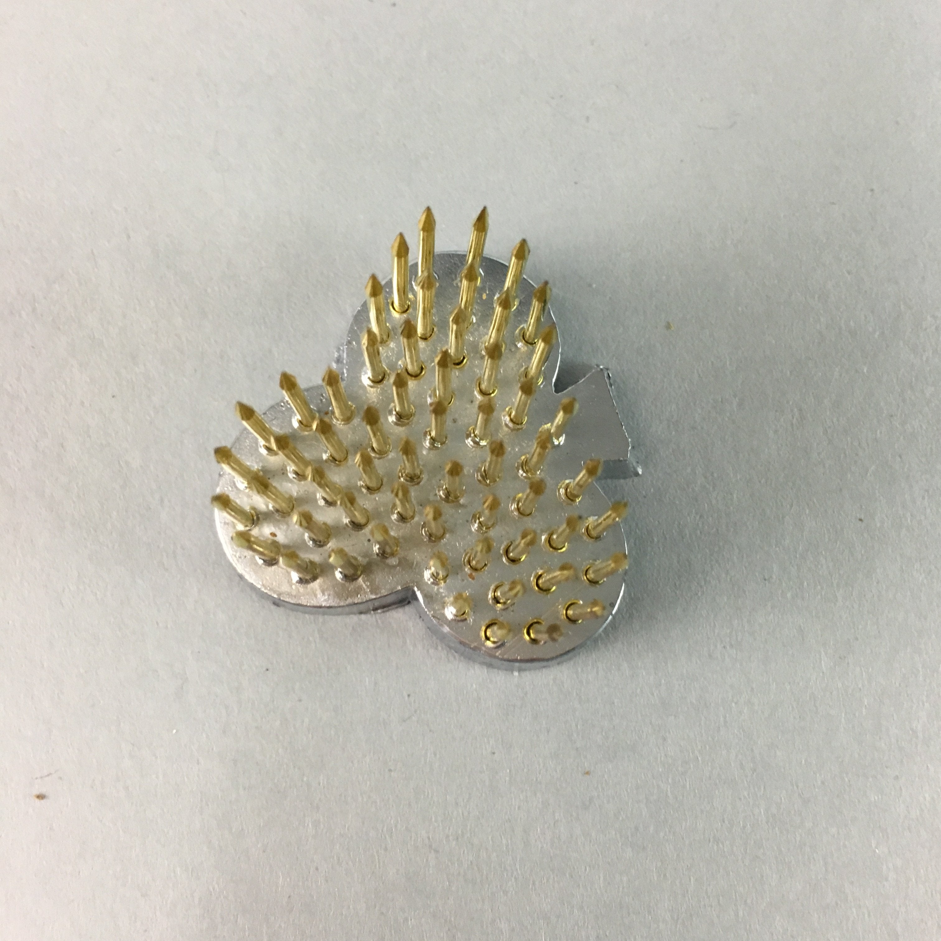 Japanese Ikebana Kenzan Flower Arrangement Tool Vtg Needle Holder Pin KZ20