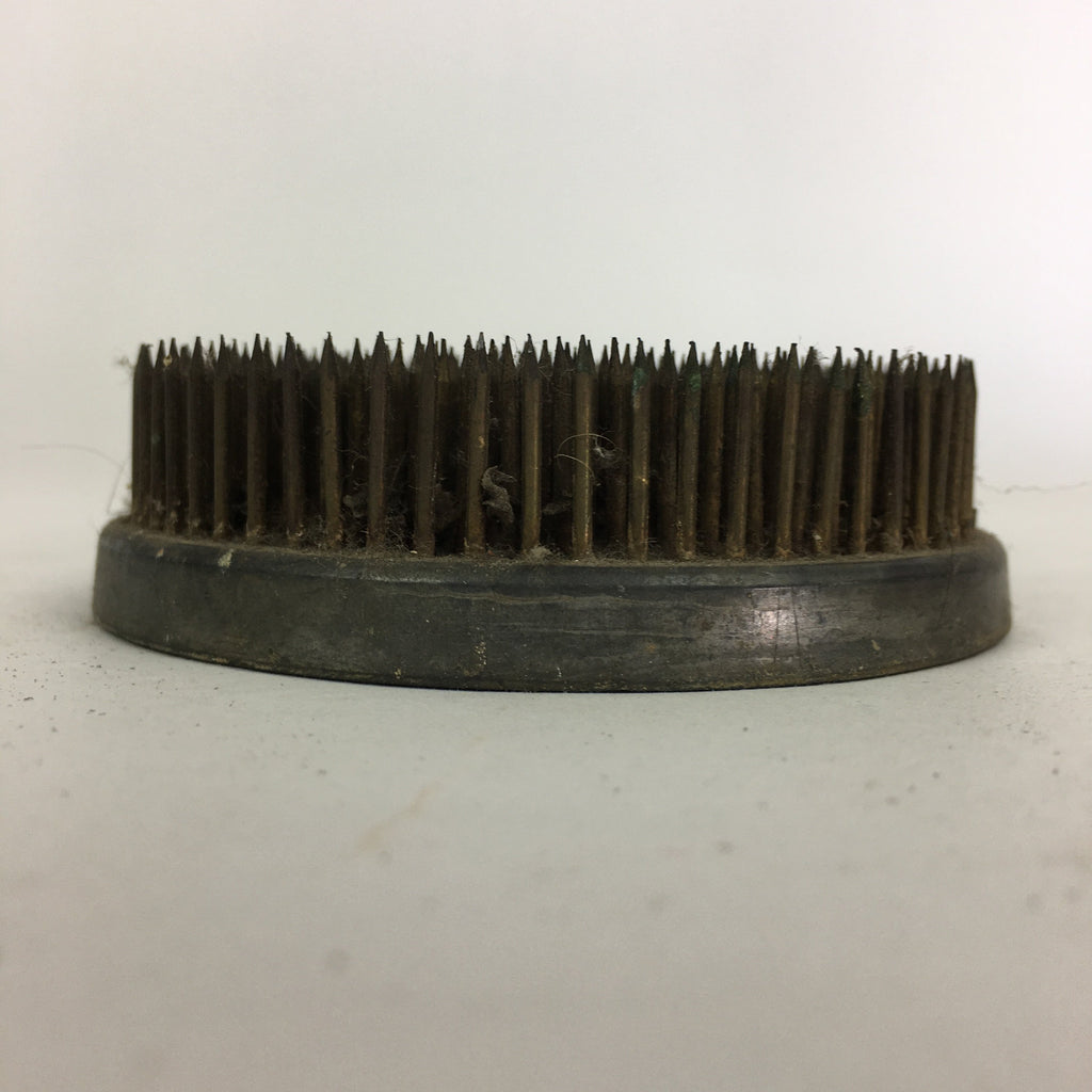 Japanese Ikebana Kenzan Flower Arrangement Tool Vtg Needle Holder Pin KZ35