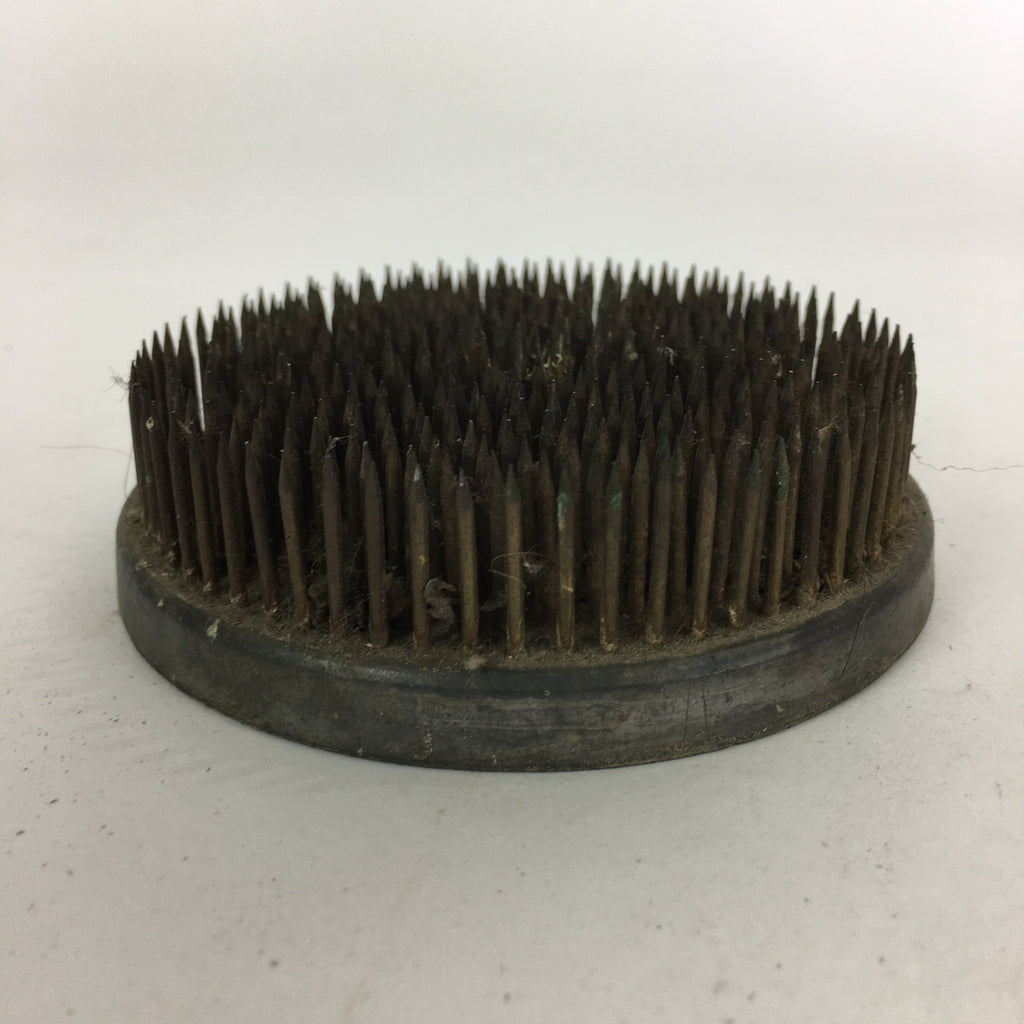Japanese Ikebana Kenzan Flower Arrangement Tool Vtg Needle Holder Pin KZ35