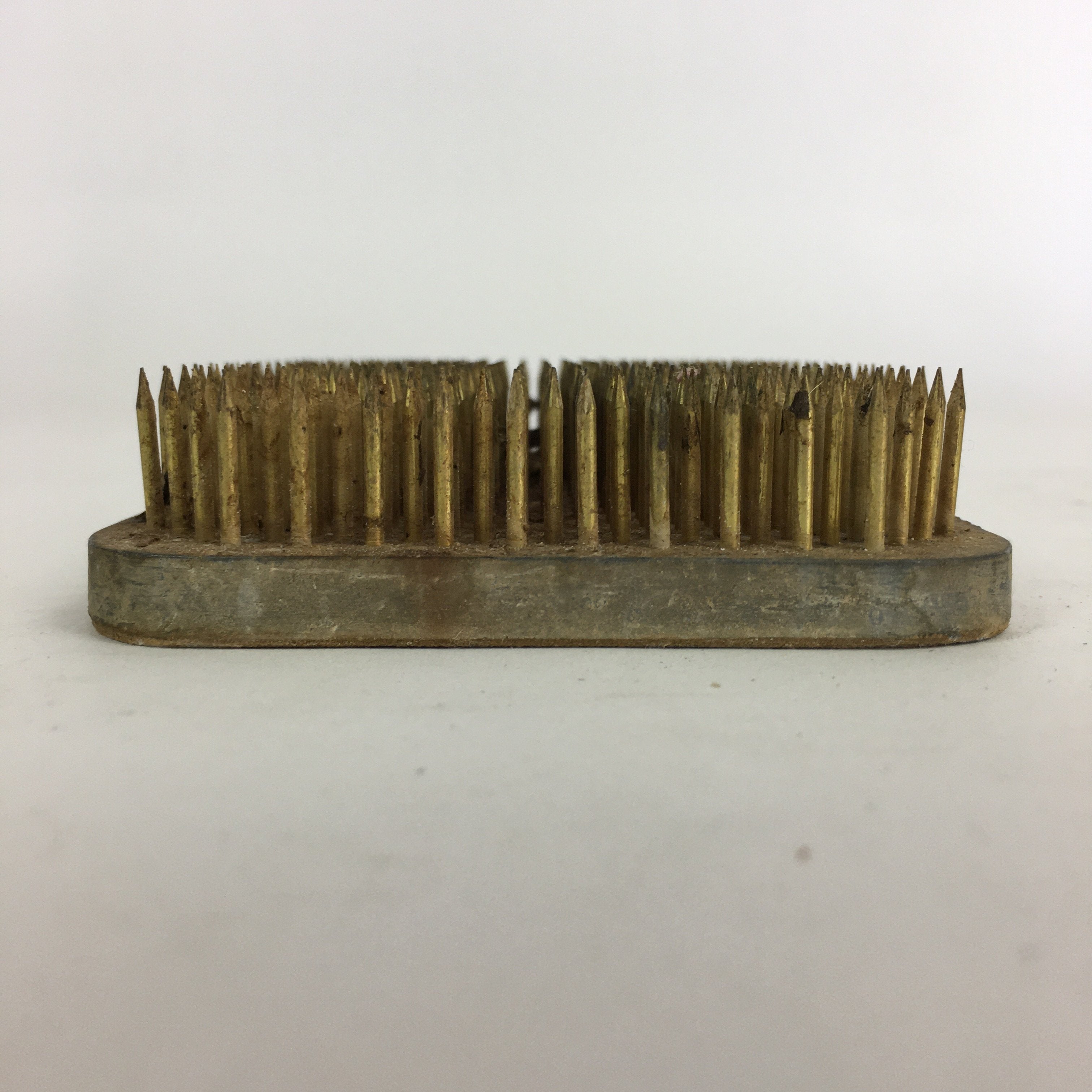 Japanese Ikebana Kenzan Flower Arrangement Tool Vtg Needle Holder Pin KZ38