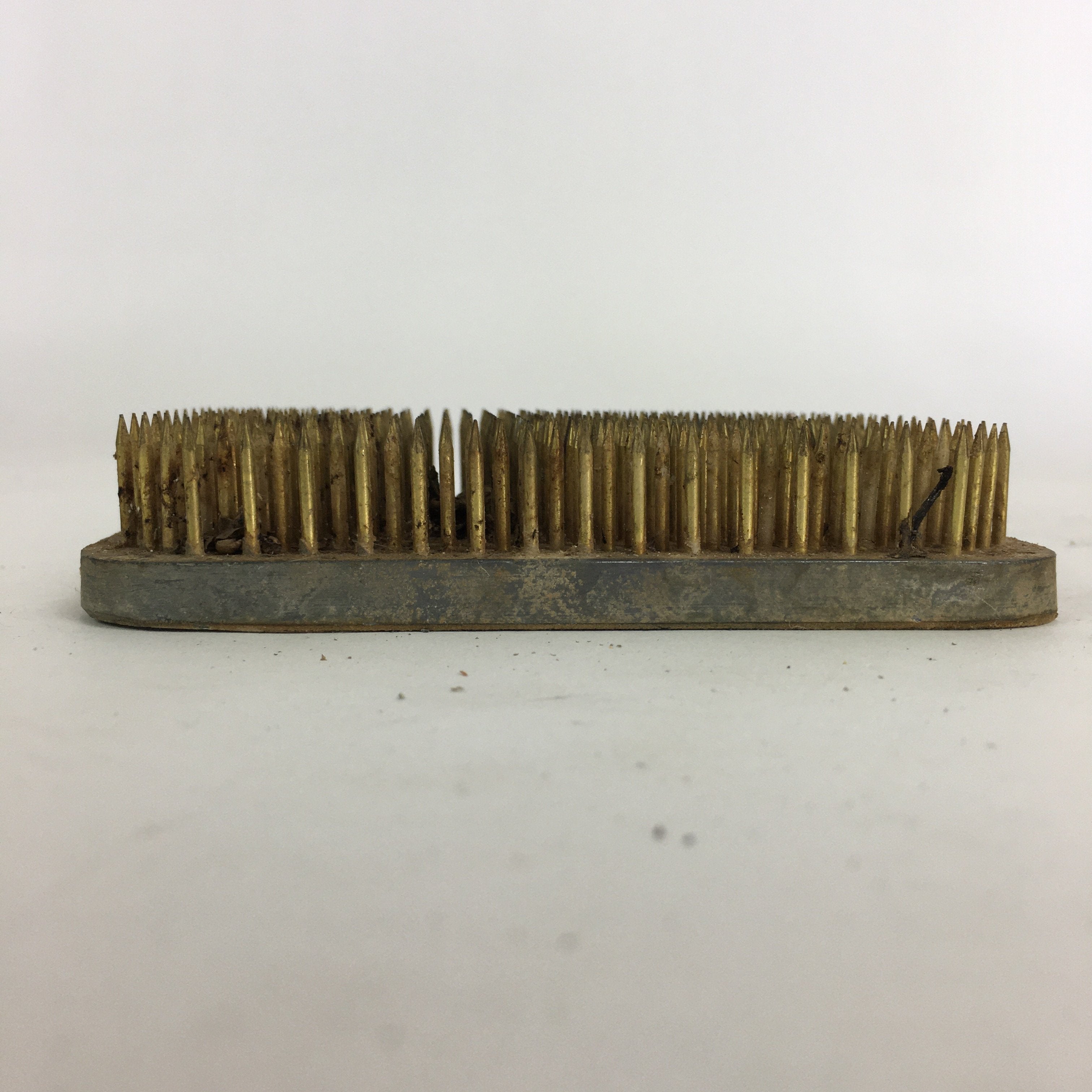 Japanese Ikebana Kenzan Flower Arrangement Tool Vtg Needle Holder Pin KZ38
