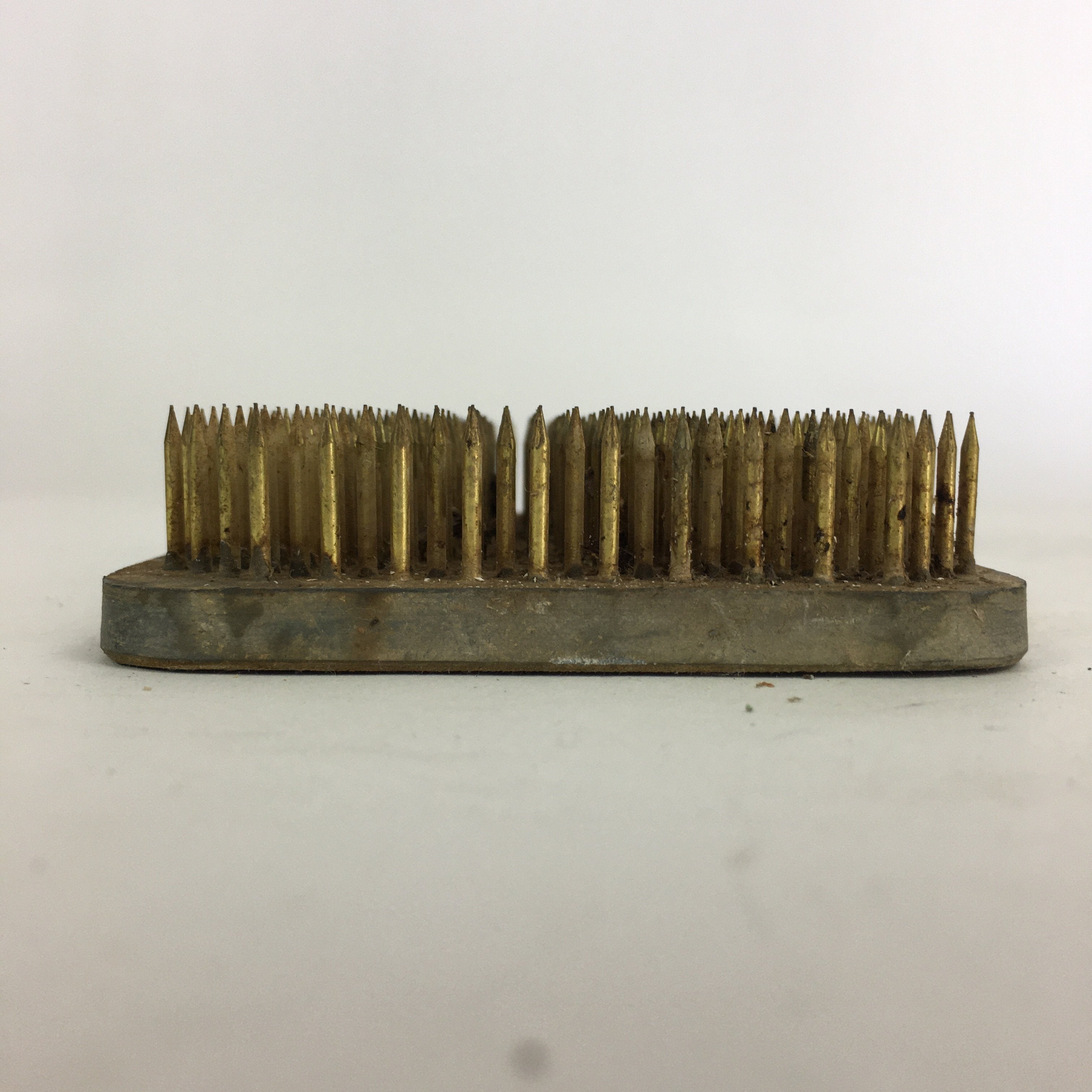 Japanese Ikebana Kenzan Flower Arrangement Tool Vtg Needle Holder Pin KZ38