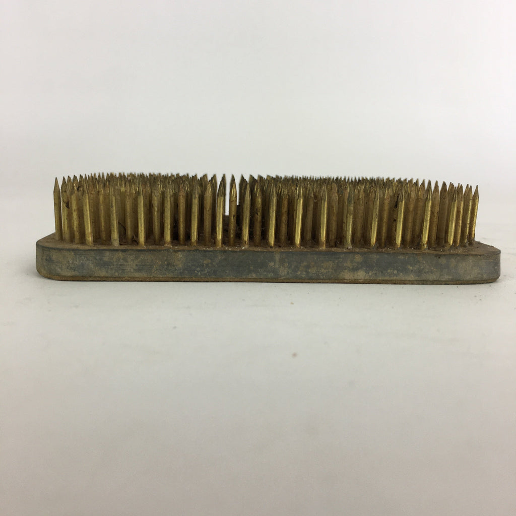 Japanese Ikebana Kenzan Flower Arrangement Tool Vtg Needle Holder Pin KZ38