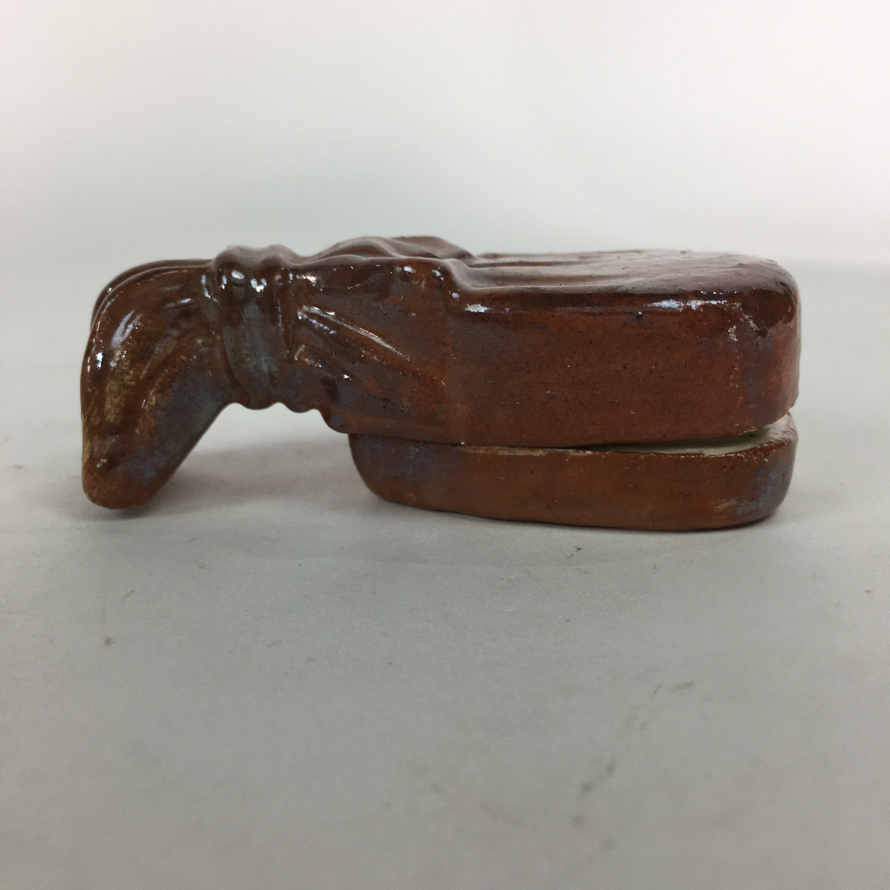 Japanese Incense Container Kogo Vtg Buddhist Equipment Or Tea Ceremony PP743