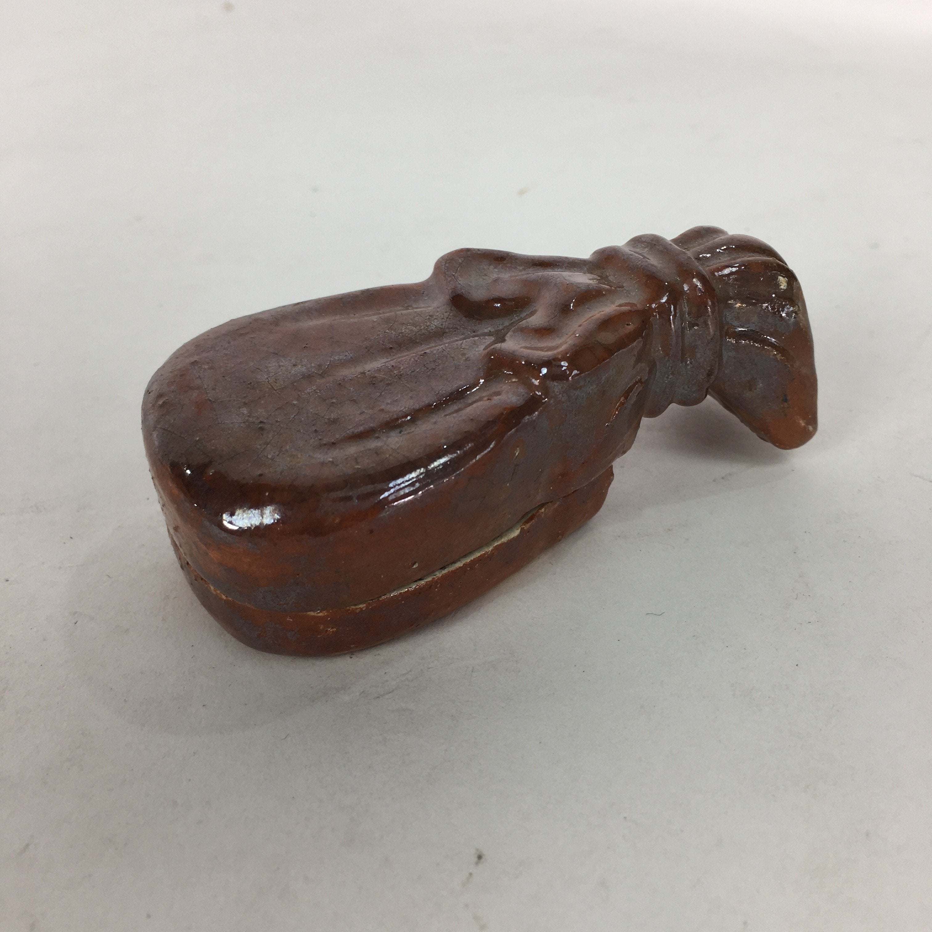 Japanese Incense Container Kogo Vtg Buddhist Equipment Or Tea Ceremony PP743