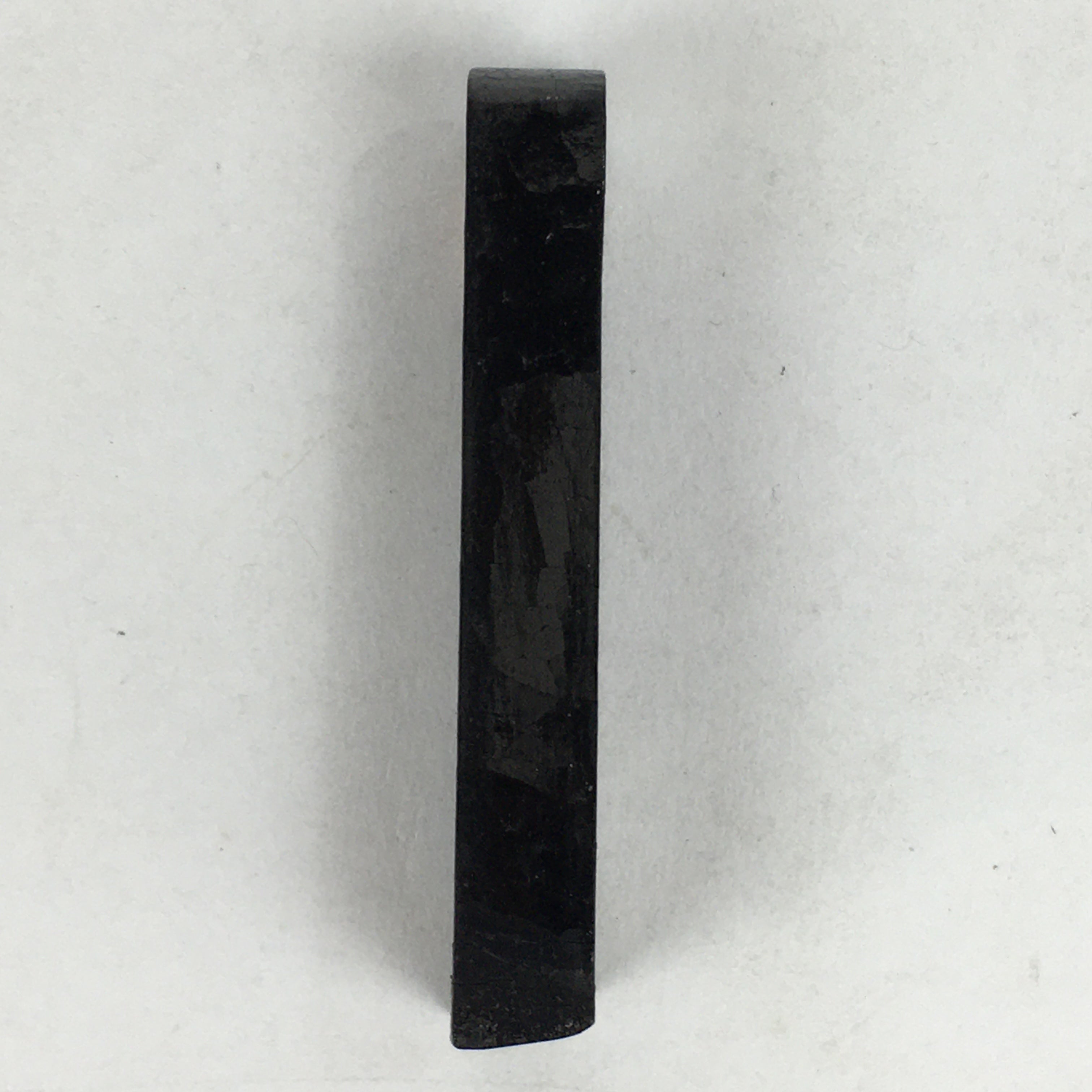 Japanese Ink Stick Calligraphy Shodo Soot Tool Shuji Kanji Vtg Black Sumi JK300