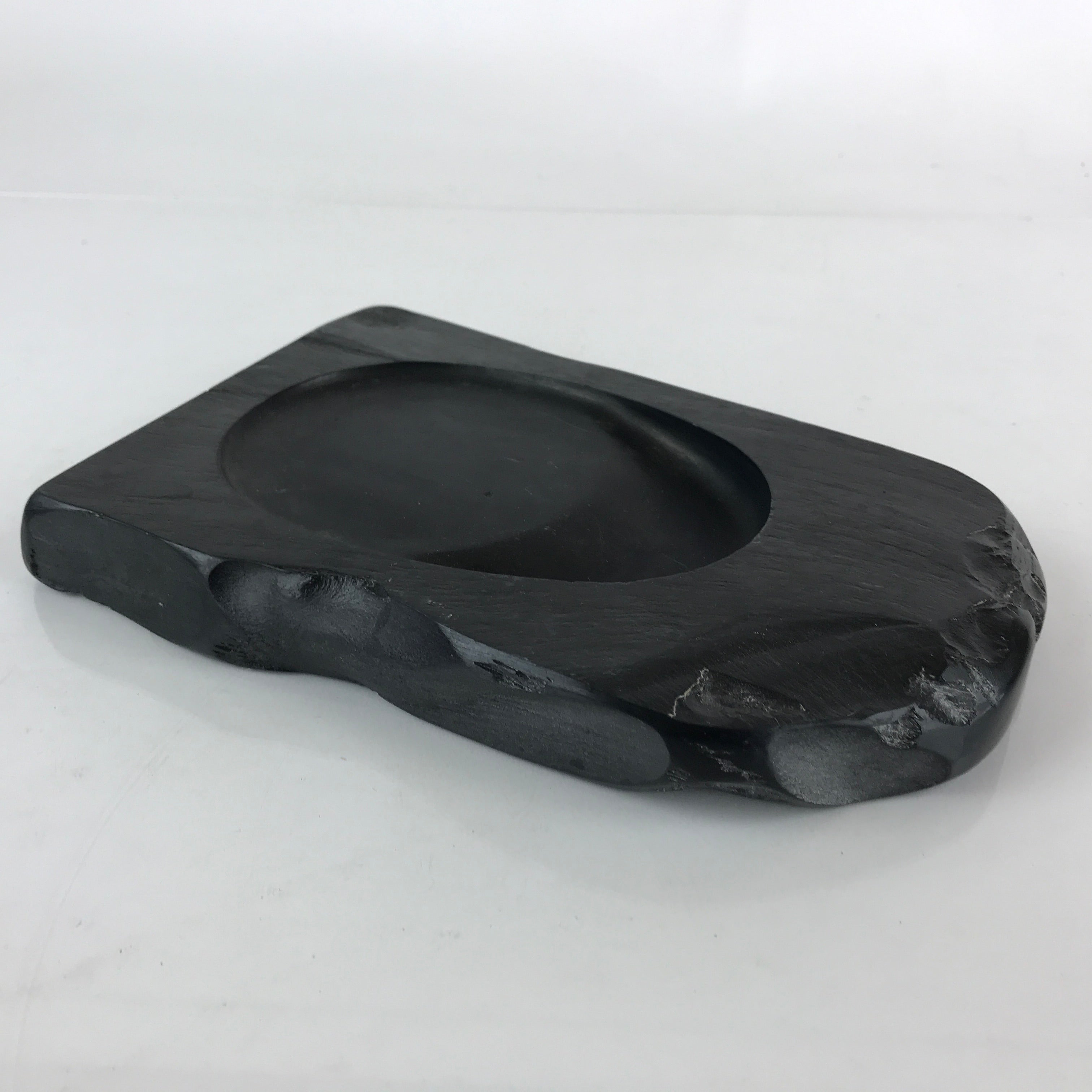 Japanese Inkstone Suzuri Vtg Sumi Grinder Calligraphy Shodo Shuji Tool SZ52