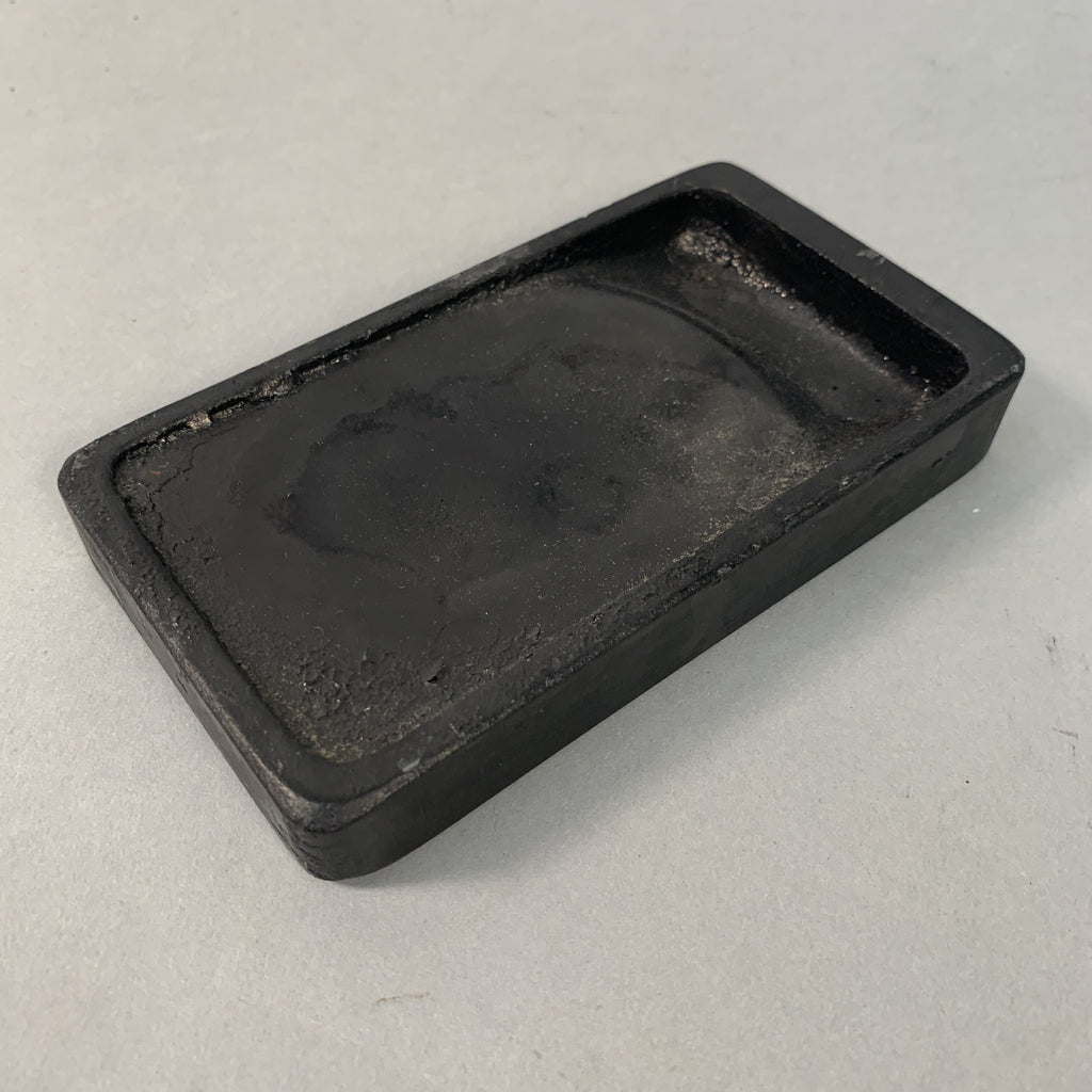 Japanese Inkstone Vtg Suzuri Sumi Grinder Calligraphy Shodo Shuji Tool SZ47