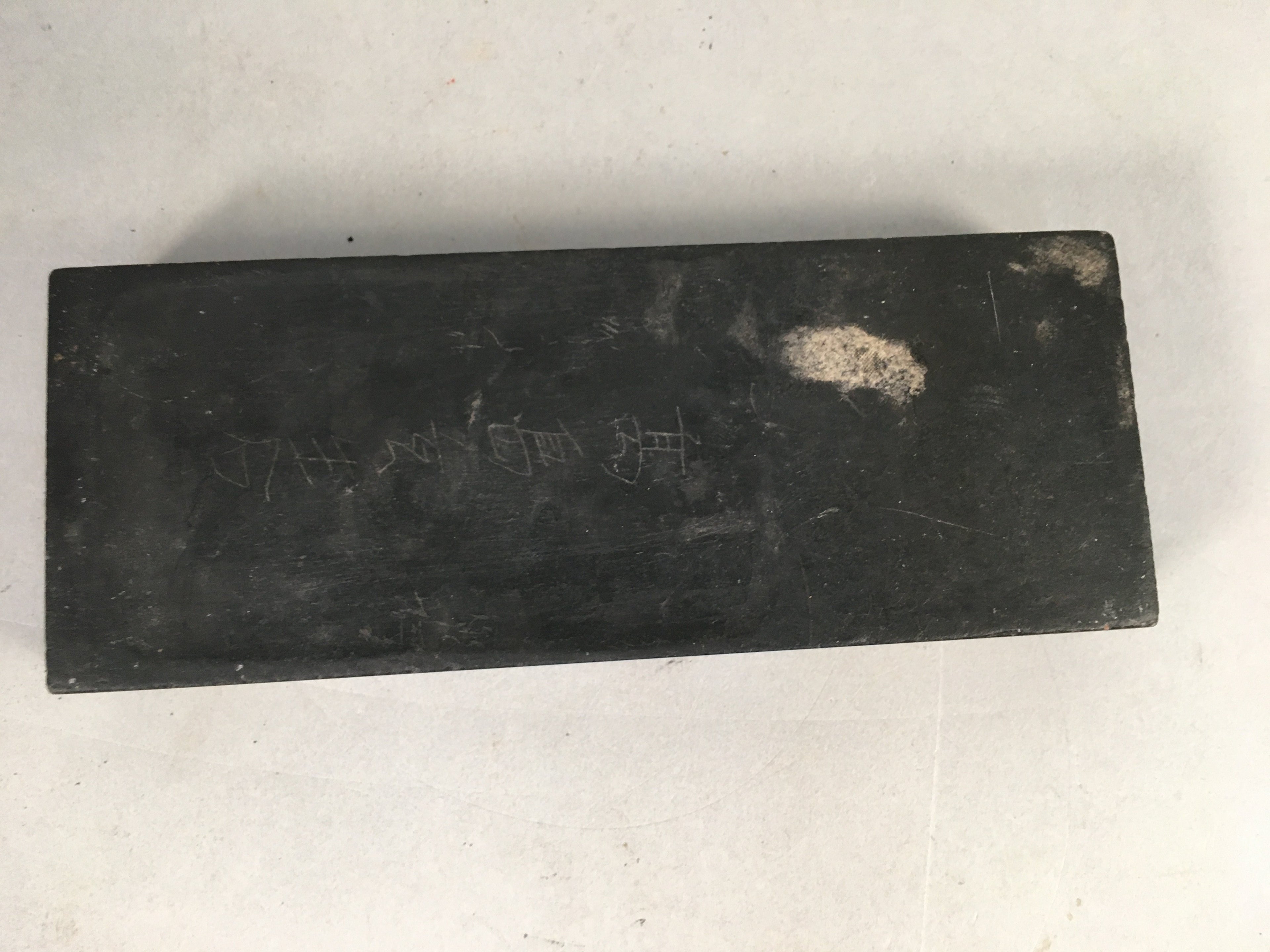 Japanese Inkstone Vtg Suzuri Sumi Grinder Calligraphy Shodo Shuji Tool SZ48