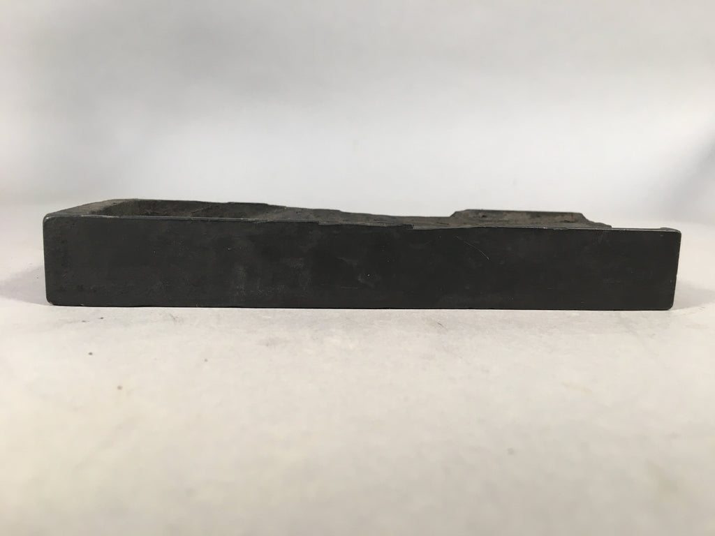 Japanese Inkstone Vtg Suzuri Sumi Grinder Calligraphy Shodo Shuji Tool SZ48