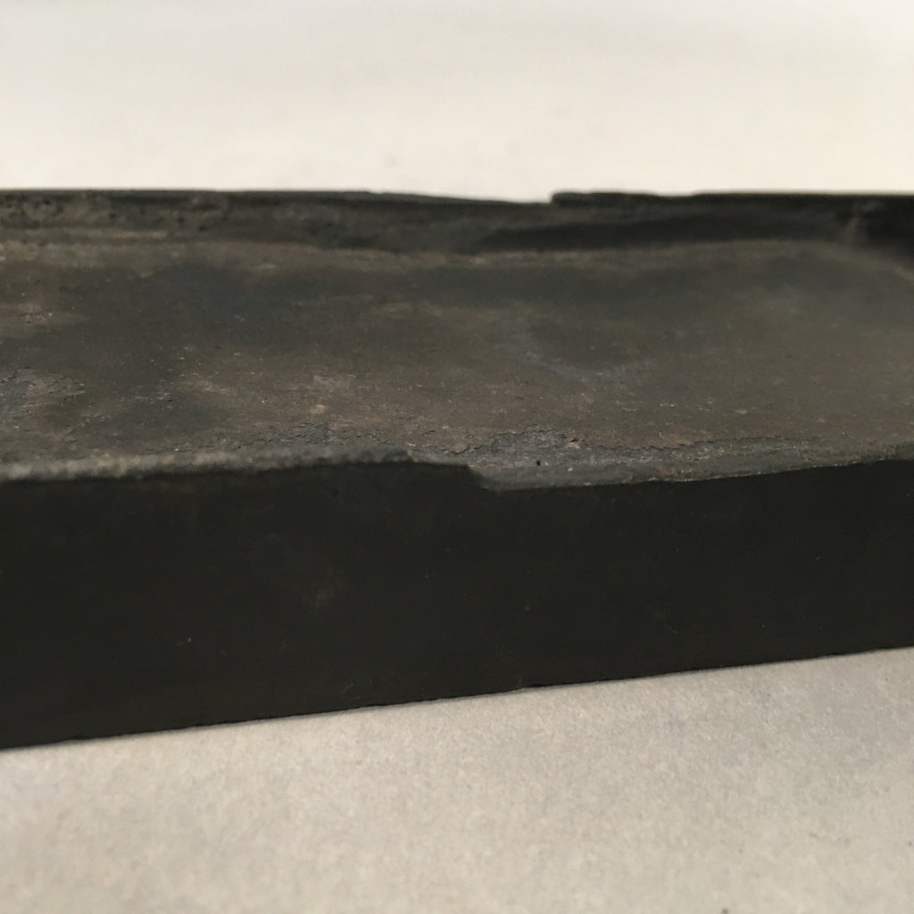 Japanese Inkstone Vtg Suzuri Sumi Grinder Calligraphy Shodo Shuji Tool SZ48