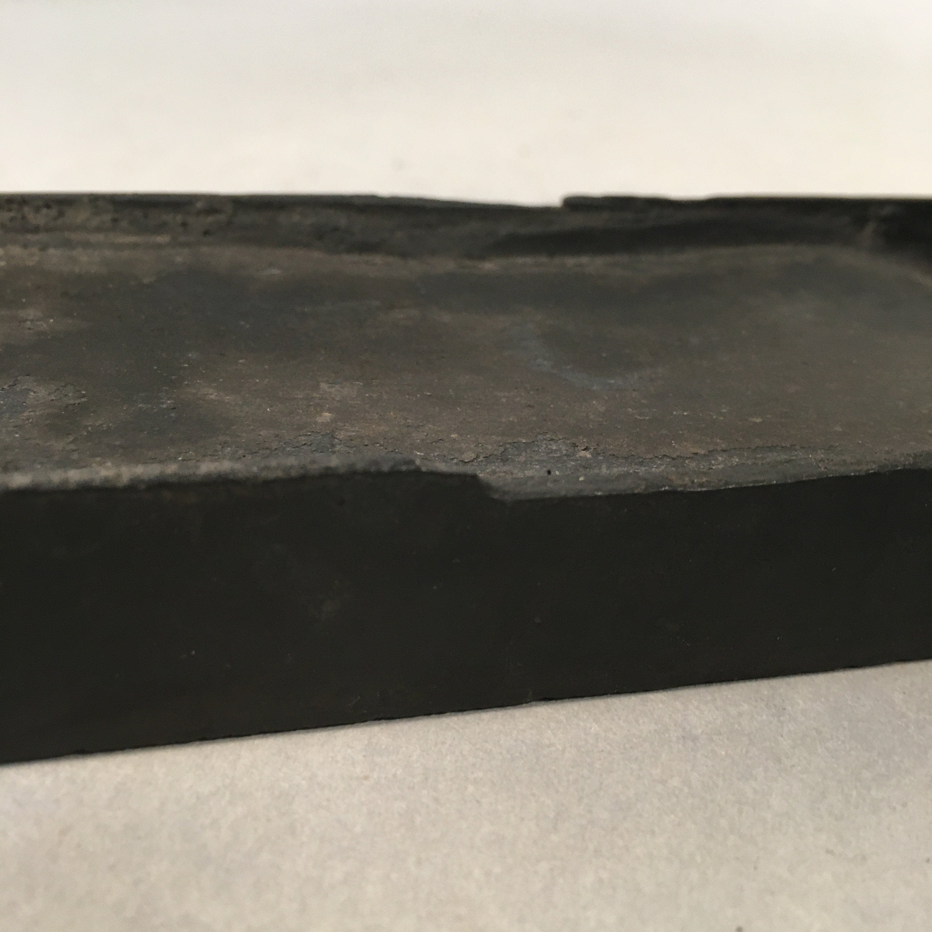 Japanese Inkstone Vtg Suzuri Sumi Grinder Calligraphy Shodo Shuji Tool SZ48