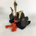 Japanese Iron Armor Helmet Vtg Boy's Day Display Syusse-Kabuto Yoroi BD680