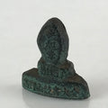 Japanese Iron Figurine Vtg Metal Craft Paperweight Koyasan Calligraphy JK422