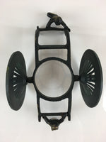 Japanese Iron Flower Vase Holder Vtg Kabin Decoration Ikebana Arrangement T101