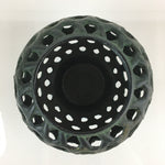 Japanese Iron Flower Vase Holder Vtg Kabin Decoration Ikebana Arrangement T101