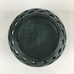 Japanese Iron Flower Vase Holder Vtg Kabin Decoration Ikebana Arrangement T101