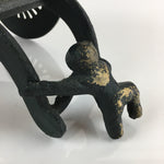 Japanese Iron Flower Vase Holder Vtg Kabin Decoration Ikebana Arrangement T101