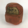 Japanese Iron Statue Daruma Vtg Tetsu Better Fortune Mizumine BD805