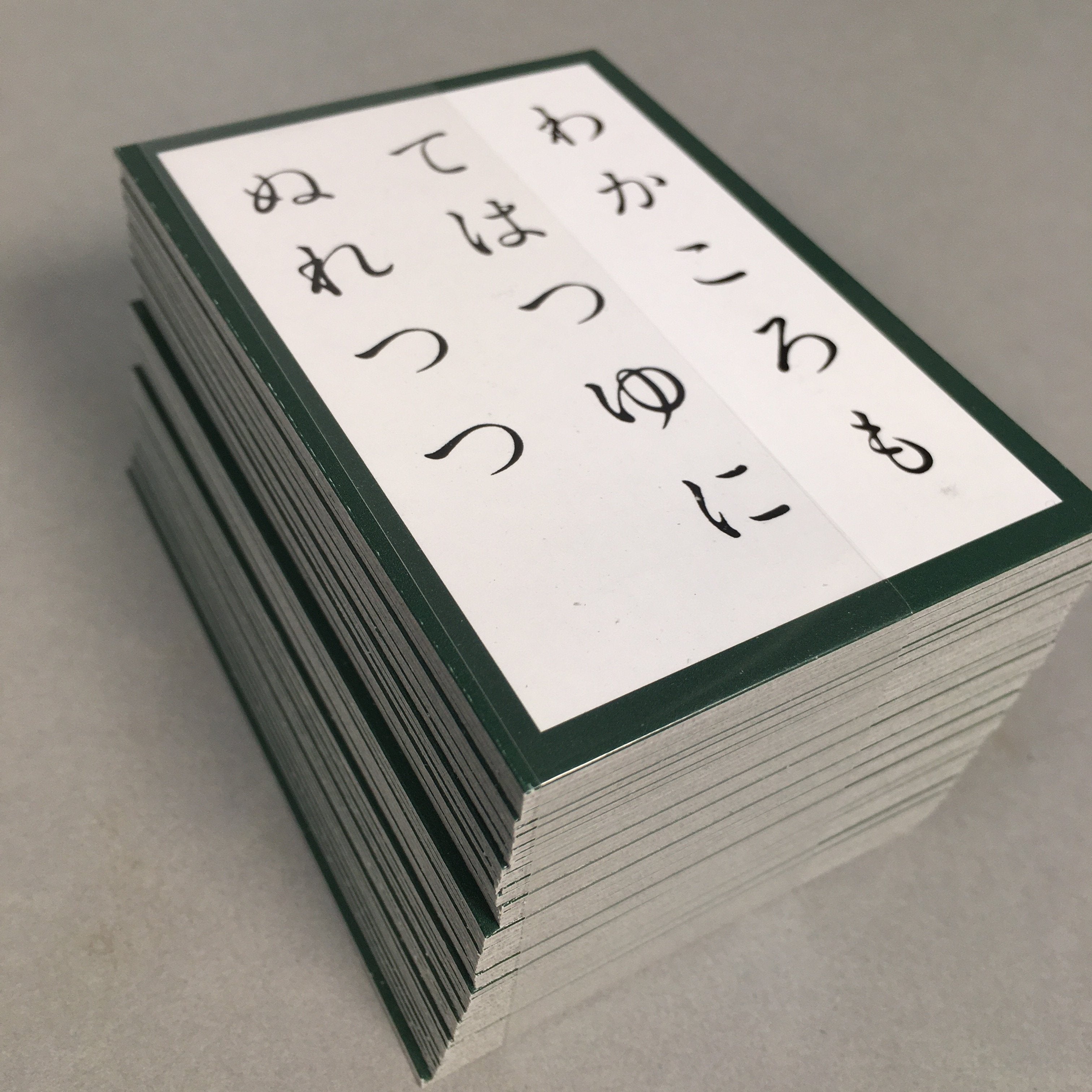 Japanese Karuta Game Ogura Hyakunin Isshu Playing Cards 100 Poem J962