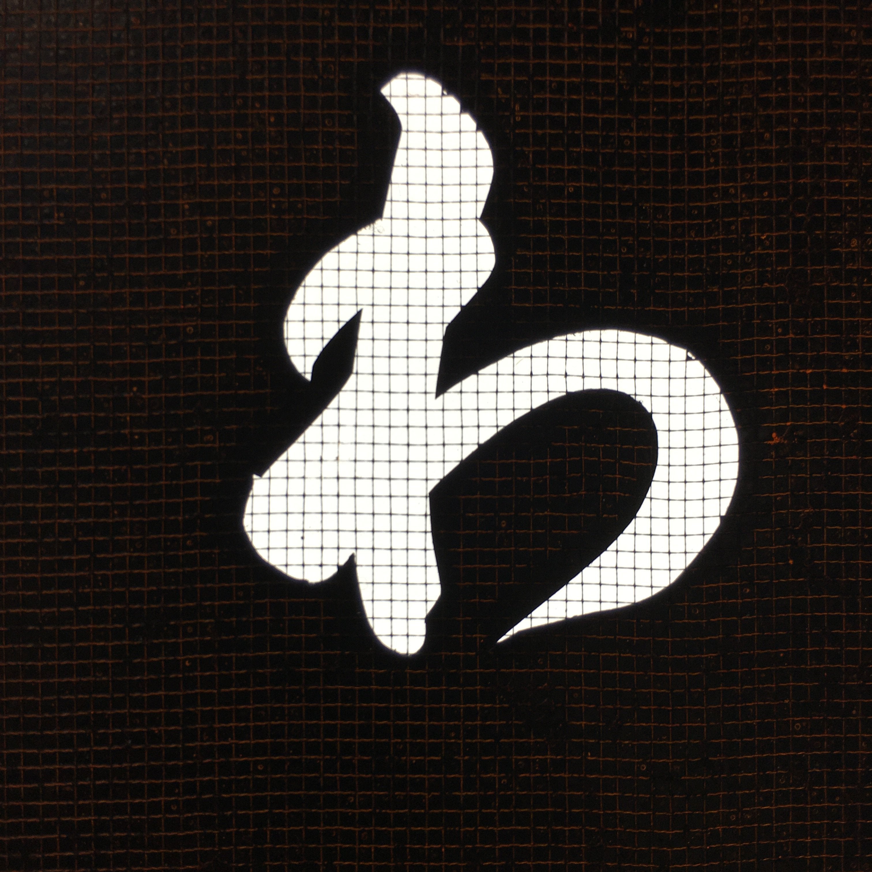 Japanese Katagami Kimono Stencil Katazome Kanji Hiragana Niwada KK76