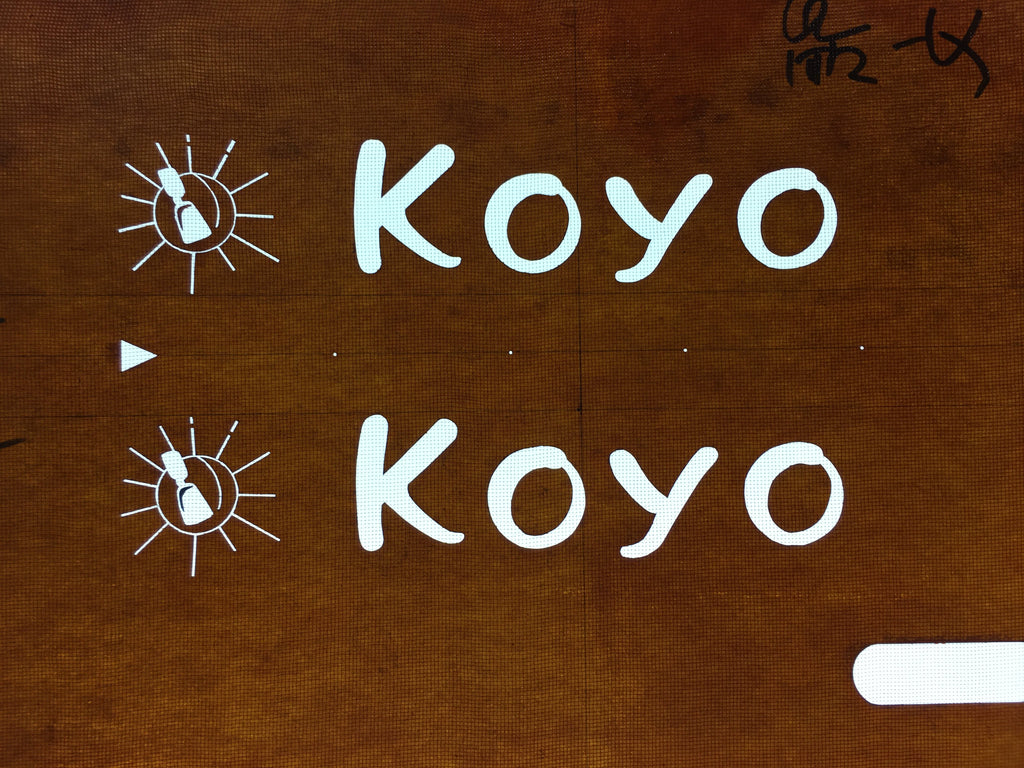 Japanese Katagami Kimono Stencil Katazome Vtg Alphabet Roma-Ji Koyo KK89