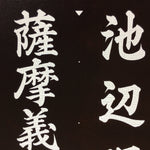 Japanese Katagami Kimono Stencil Katazome Vtg Kanji Ceremony Satsuma KK16