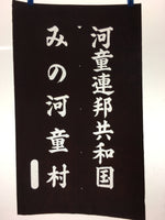 Japanese Katagami Kimono Stencil Katazome Vtg Kanji Kappa Republic KK18