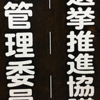 Japanese Katagami Kimono Stencil Katazome Vtg Kanji Maibara Election KK35