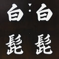 Japanese Katagami Kimono Stencil Katazome Vtg Kanji Shirahige Shrine KK64