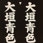 Japanese Katagami Kimono Stencil Katazome Vtg Kanji Tax File Ogaki KK10