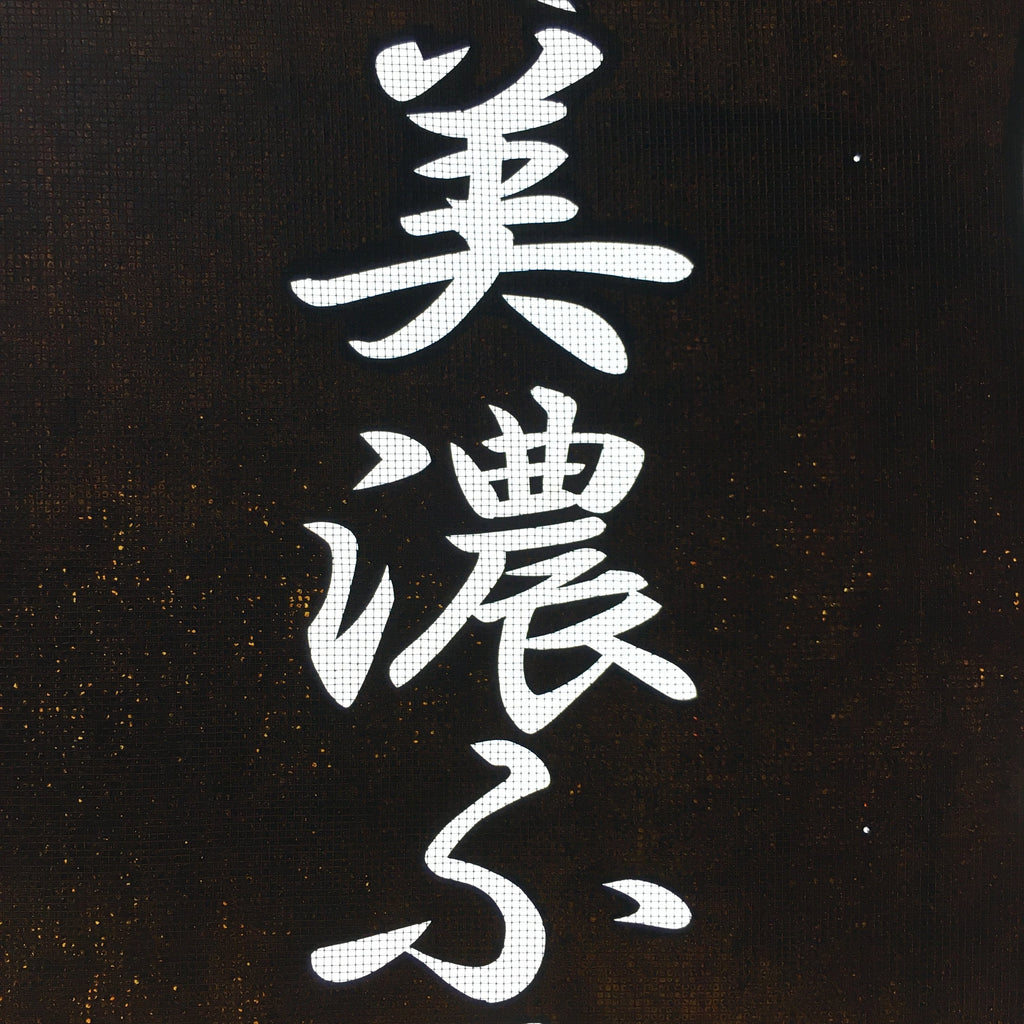 Japanese Katagami Kimono Stencil Katazome Vtg Kanji Welfare Village KK44