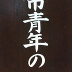 Japanese Katagami Kimono Stencil Katazome Vtg Kanji Youth Chamber Ogaki KK19