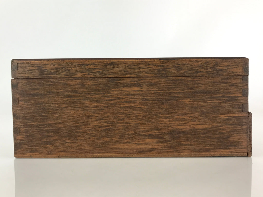 Japanese Katsuobushi Shaving Tool Vtg Plane Kanna Wood Box With A Drawer JK456
