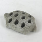 Japanese Kenzan Stone Flower Support Shippo Ikebana Arrangement Tool Turtle KZ66