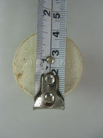 Japanese Ki Seto Ware Mini Flower Vase Vtg Pottery Beige Green Ikebana MFV37