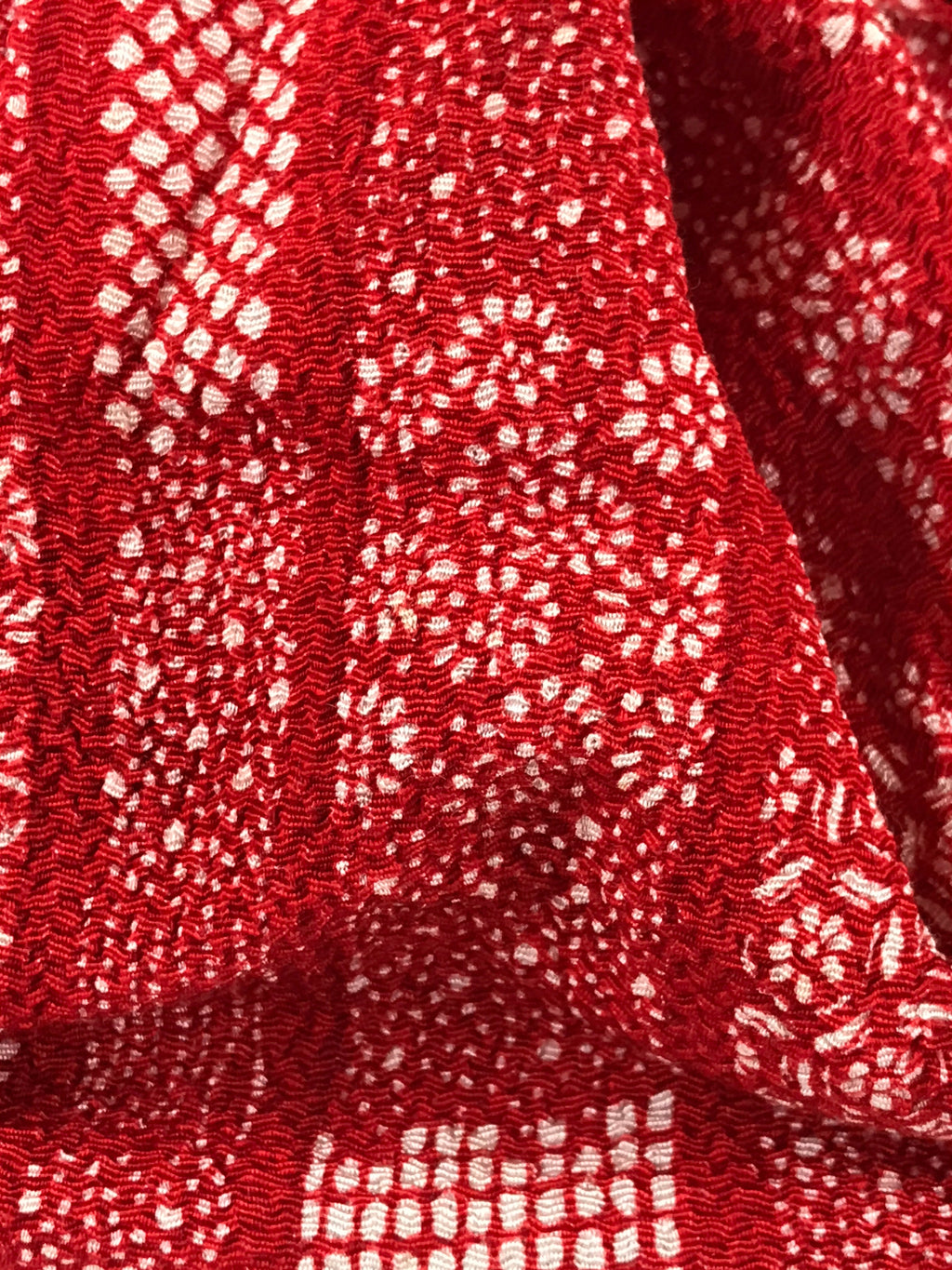 Japanese Kimono Cloth Bamboo Drawstring Bag Vtg Pouch Kago Kinchaku-Bukuro KB55