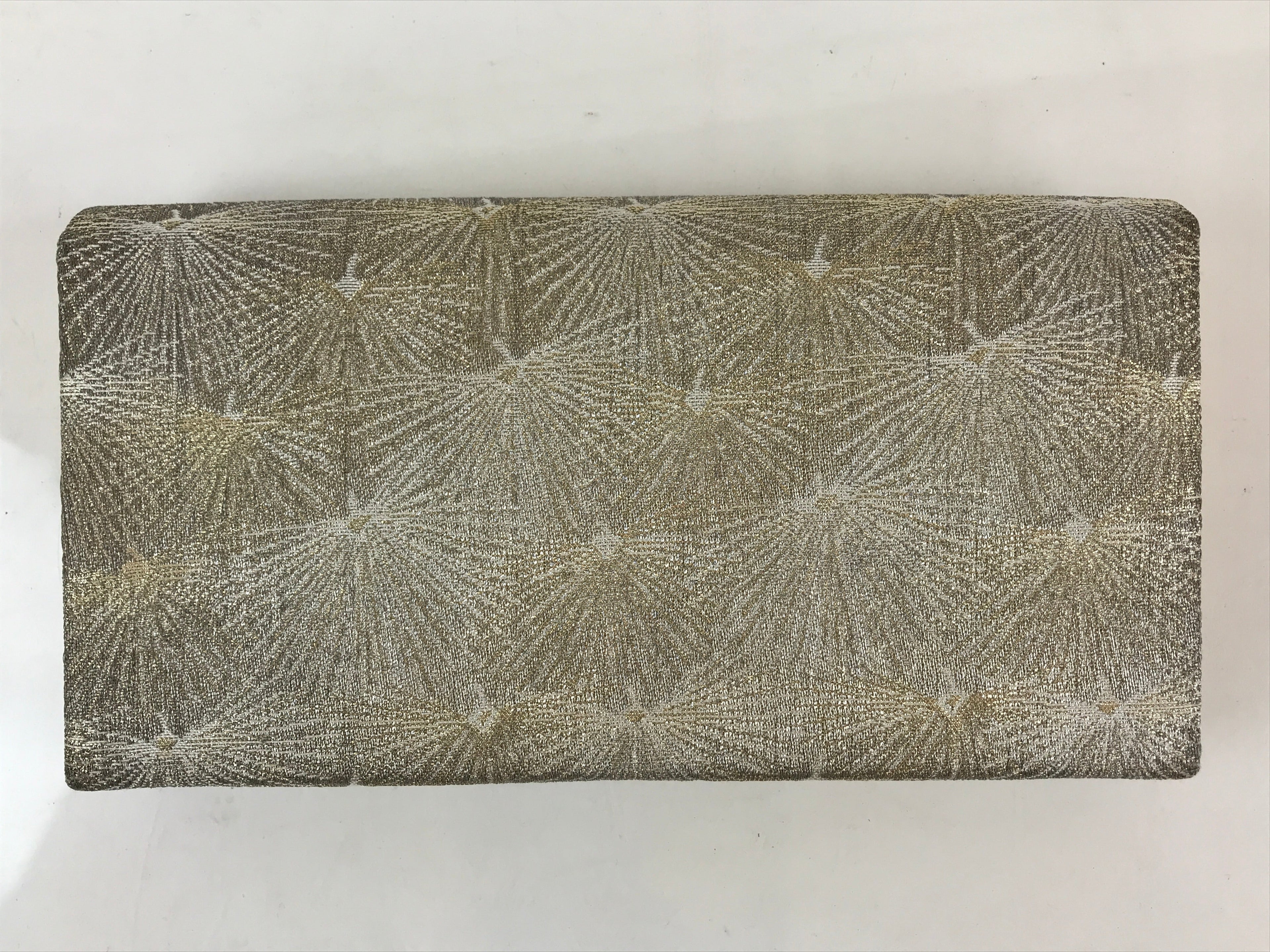 Japanese Kimono Dress Clutch Bag Vtg Silk Gold Embroidery Ceremony Occasion KB57