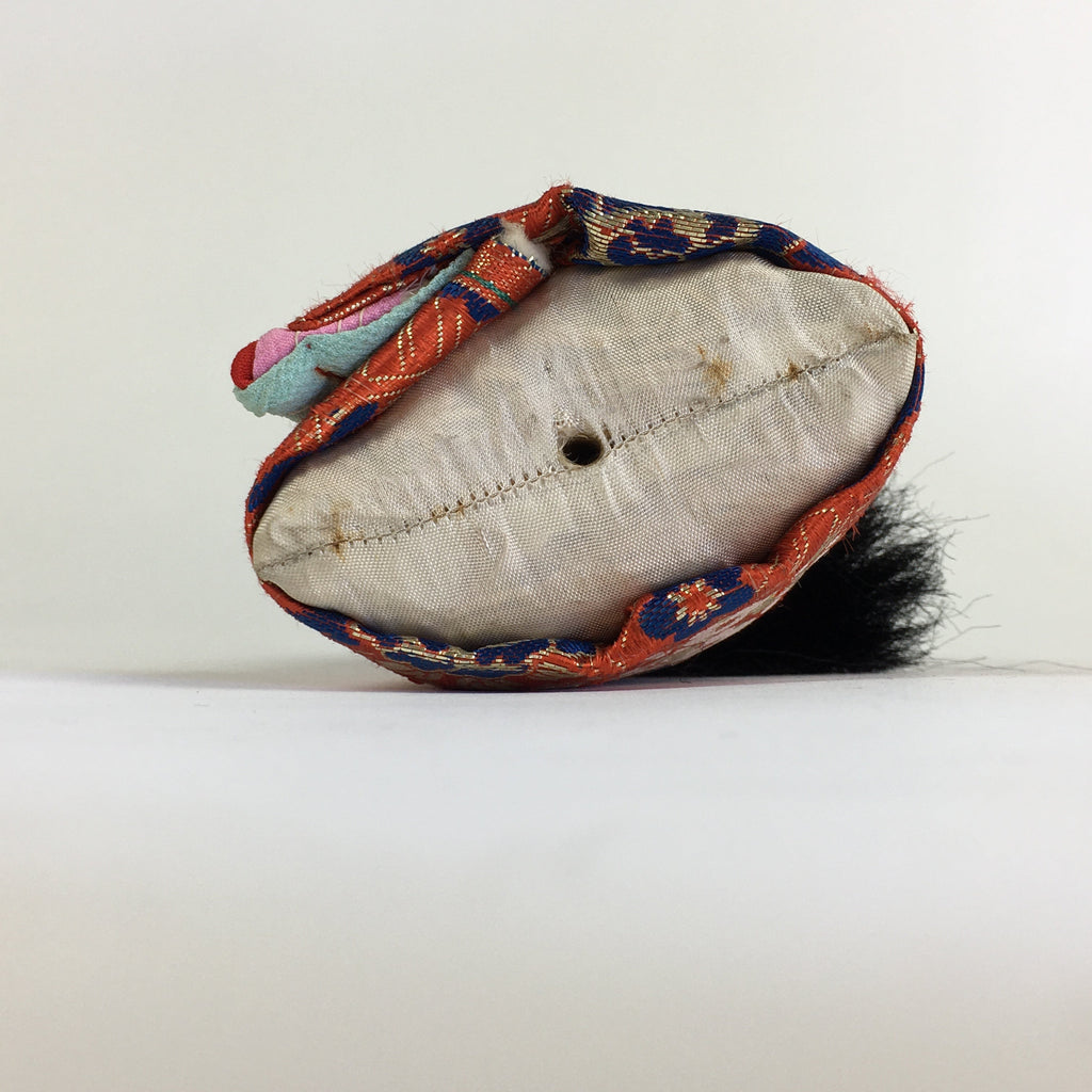 Japanese Kimono Girl Doll Vtg Figurine Fabric Hina Festival Decoration BD799