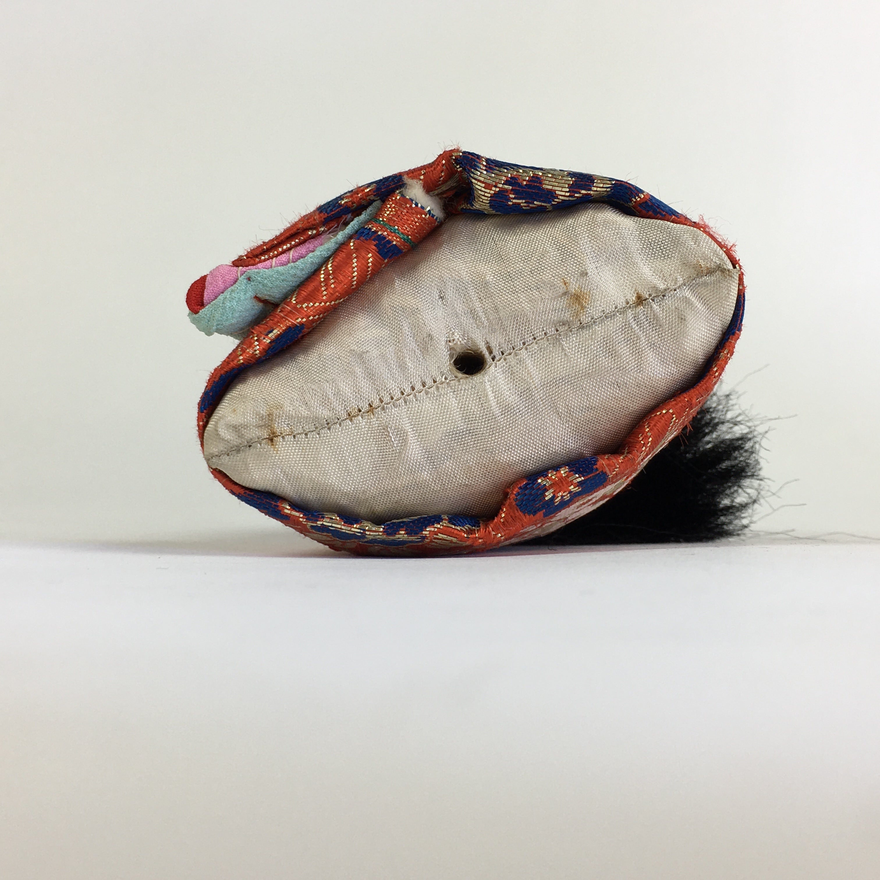 Japanese Kimono Girl Doll Vtg Figurine Fabric Hina Festival Decoration BD799