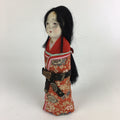 Japanese Kimono Girl Doll Vtg Figurine Fabric Hina Festival Decoration BD799
