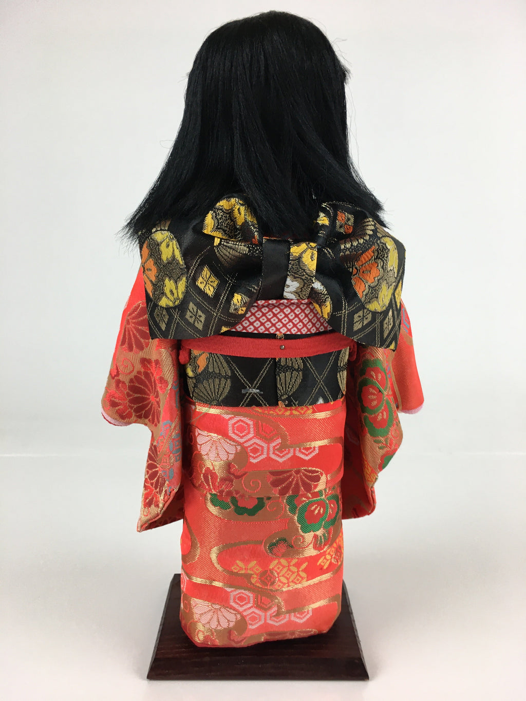 Japanese Kimono Girl Doll Vtg Figurine Fabric Hina Festival Decoration ID453